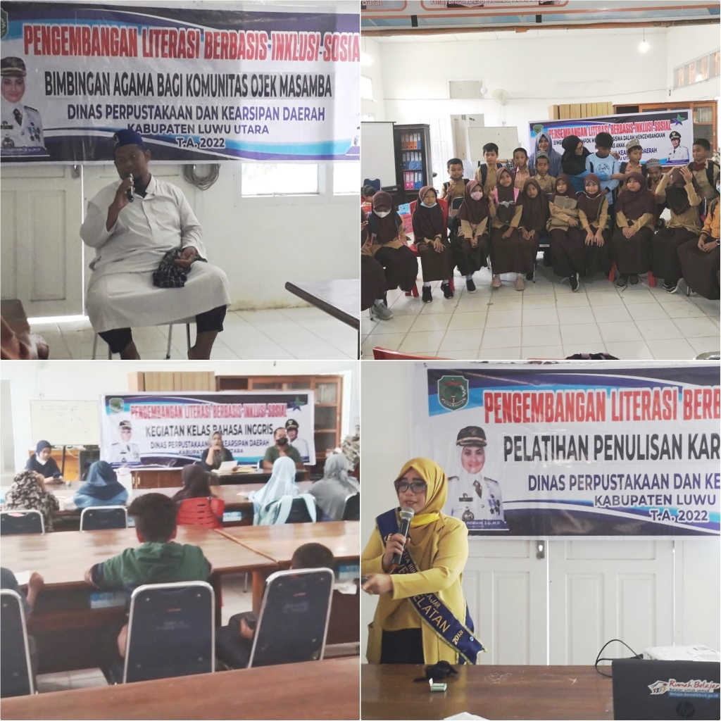 KEGIATAN PENGEMBANGAN LITERASI BERBASIS INKLUSI SOSIAL TAHUN 2022